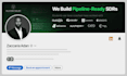 design premium linkedin banner and posts