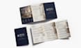 design modern flyer, bifold and trifold brochure