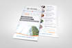 design company profile, trifold brochure, bifold flyer, pamphlet, print, digital