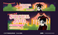 design cute elegant futuristic vtuber banner