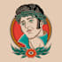 create a traditional or old school style tattoo design