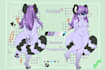 draw furry reference sheet, fursona ref sheet, anthro oc