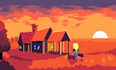 make a lofi pixel art animation for you