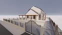 design architecture house plan with autocad
