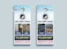 do door hanger design for cleaning, real estate, roofing, solar, lawn care