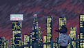 make a cool pixel background or scene