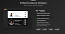 design custom HTML clickable email signatures