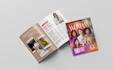 create magazine or ebook layout and cover in adobe indesign