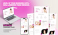 design, redesign wordpress website, landing pages as a divi or elementor expert