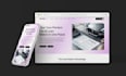 design a modern, responsive framer website or framer landing page