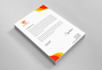 design simple and nice looking letterhead word template