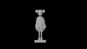sculpt a 3d character for printing