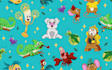make a seamless pattern in hand drawing style