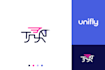 do professional modern minimalist line art, custom,  brand and badge logo design