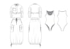 create professional technical illustration,fashion flat, cad