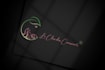 design simple, unique, abstract line art  logo