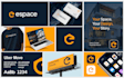 design a logo and complete brand identity with brand guidelines