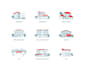 draw artistic hand drawn icons