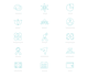 design simple modern custom icon set