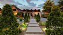 design 3d landscape backyard and front yard design