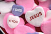 put your logo or text on valentine heart candy