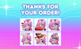 do custom twitch emotes, chibi emotes, animated emotes, vtuber emotes for stream