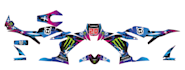 streetbike  custom design for decal kits