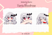 do cute animated custom emotes with my chibi style