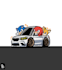 draw your car with chibi cartoon tooned style