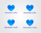 design geek, nerd or hipster logo