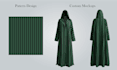 design seamless shirt pattern, fabric pattern, print pattern with mockup