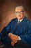 paint a realistic hand painted oil portrait on canvas from photo