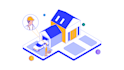 create modern isometric illustrations for apps, web, and UI