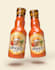 design a modern food product packaging label with 3d image