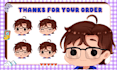 design png tuber character model for streaming