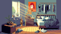 create pixel art animations and illustrations