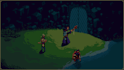 create a pixel art scene or background for you