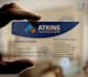 design transparent plastic business card