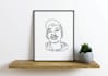 draw continuous line art illustration less 6 hours