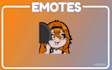 draw or animate emotes and pannels for twitch