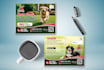 design postcard, eddm mailer, rack card, door hanger, and dl flyer