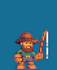 make an animated pixel art character