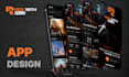 create premium mobile app UI UX and modern figma app design