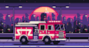 create chill anime pixel art short scenes