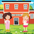 do children book illustration and cover page