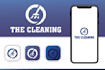 modern mobile app logo and app icon design
