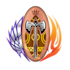design shield and crest heraldry logo