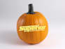 put your logo on a pumpkin for halloween