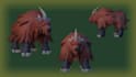 create low poly 3d character models with a rig and animation