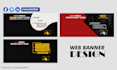 design web banner, web image, web header, web ad